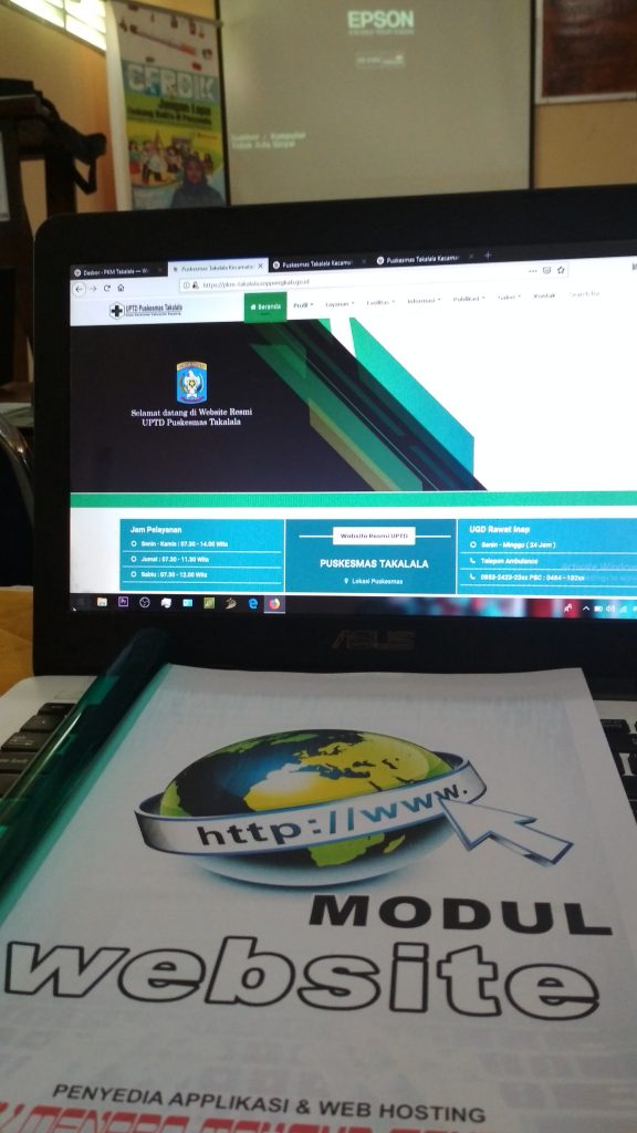 Pelatihan Pengelolaan Website