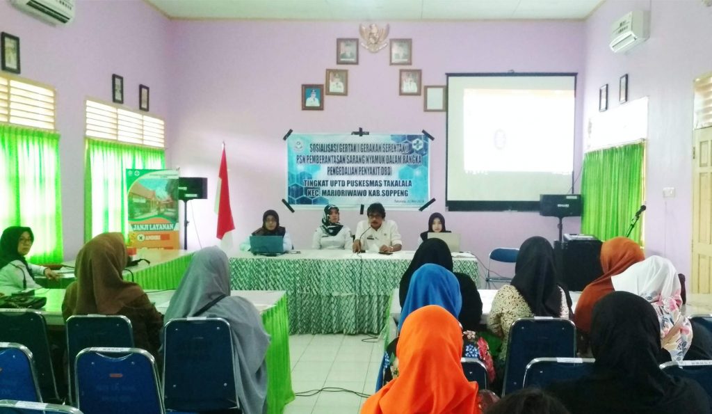 Kegiatan Sosialisasi Gerakan Serentak dalam Rangka Pengendalian Penyakit DBD