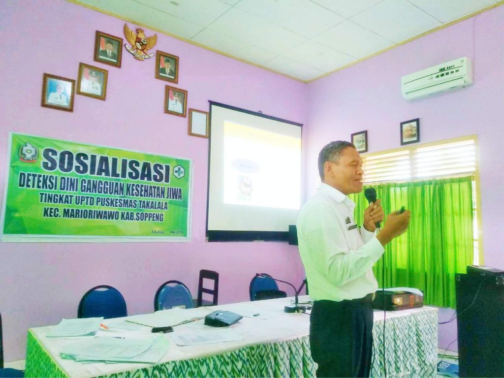 Pembawaan Materi Deteksi Dini Gangguan Kesehatan Jiwa