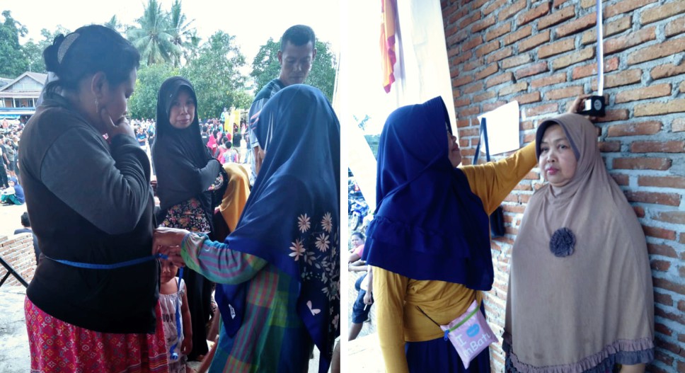 Pengukuran Tinggi dan Berat Badan, serta Lingkar Perut