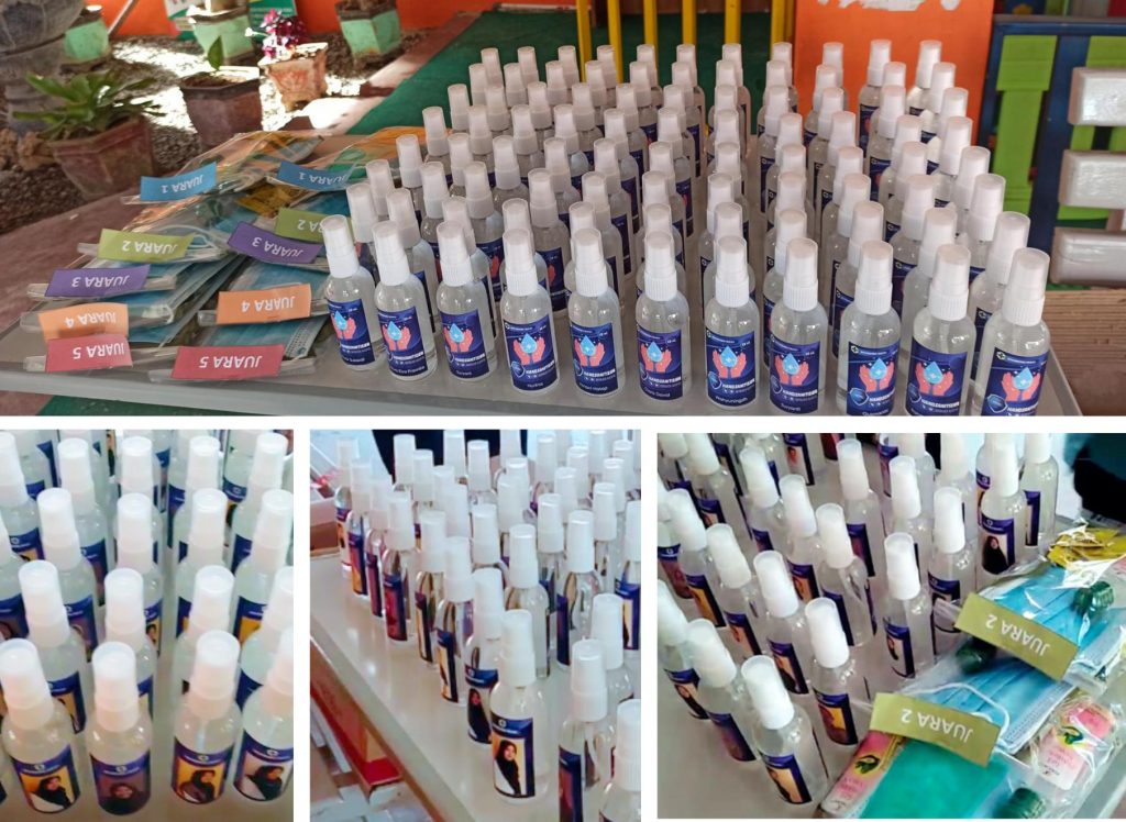 Paket New Normal untuk Peserta Tes Kebugaran Jasmani UPTD Puskesmas Takalala